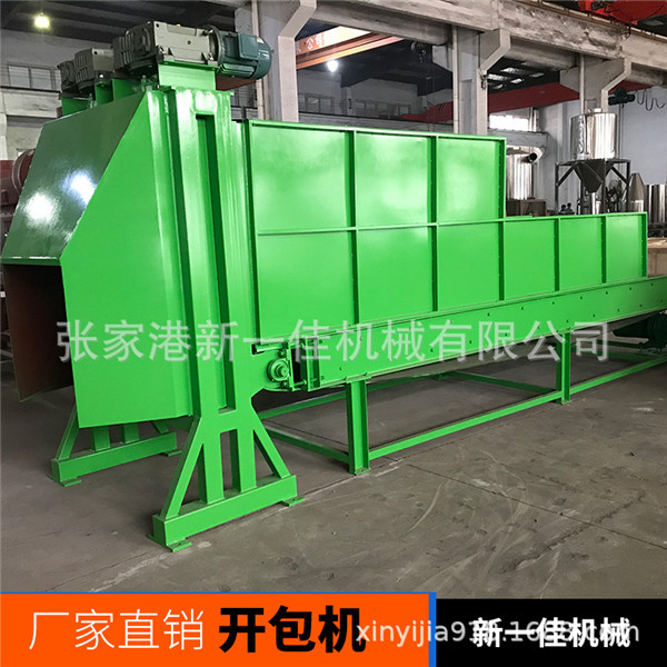 廢舊塑料回收造粒生產線生產工藝